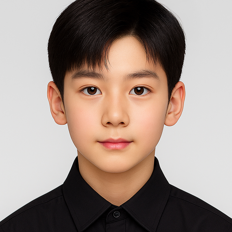 10대 남성 AI 페이스 레퍼런스