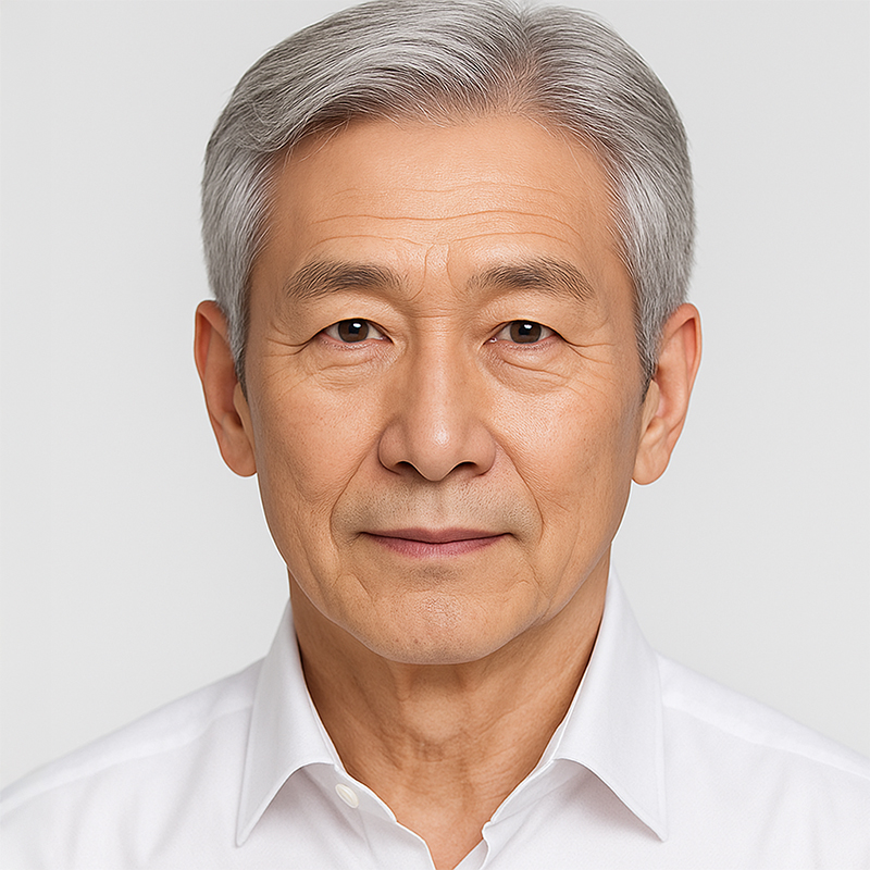60대 남성 AI 페이스 레퍼런스
